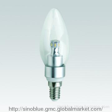 360 degree 6W LED candle lamp